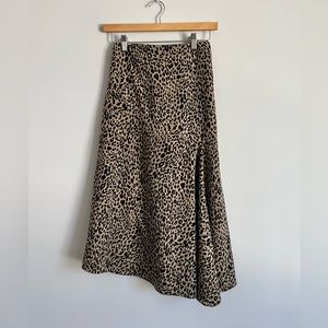 Leopard-Print Maxi Dress